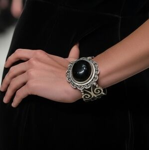 Quality heavy Mexican sterling silver cuff bracelet fine jewelry unisex